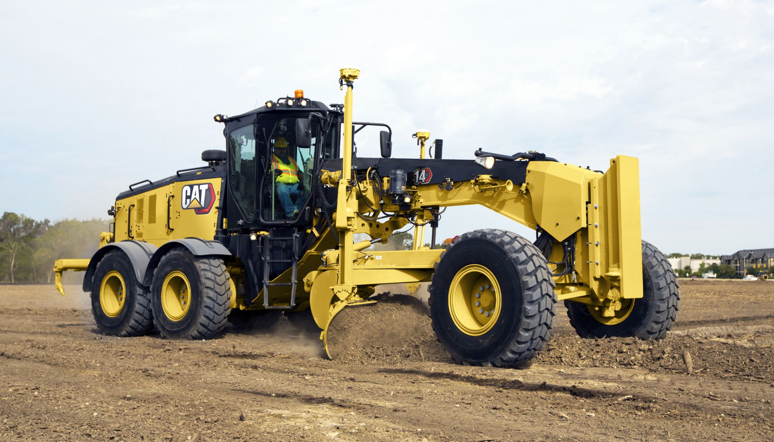 Prestaties van motorgrader 14M3