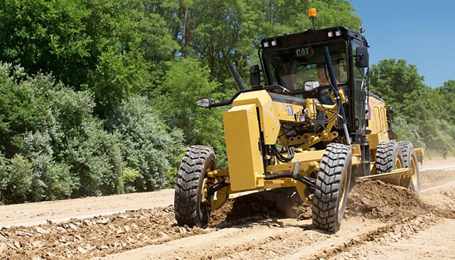 Cat 120 Motor Grader - MOVE MORE WITH LESS FUEL