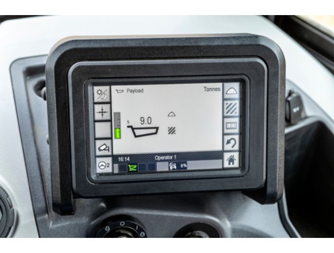 Payload Touchscreen Display - Articulated Truck