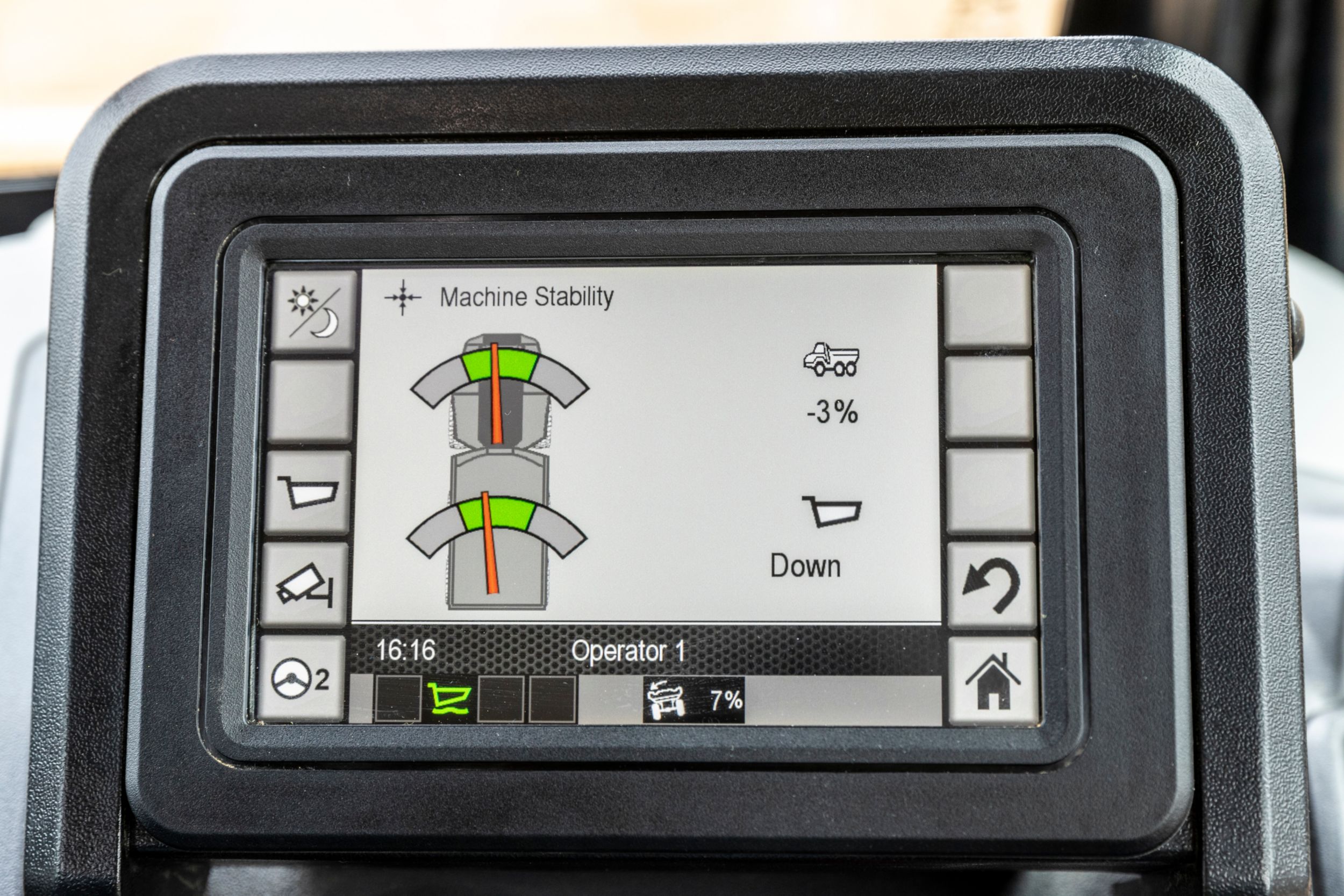 Cat Detect met Stability Assist - Multifunctioneel kleurendisplay