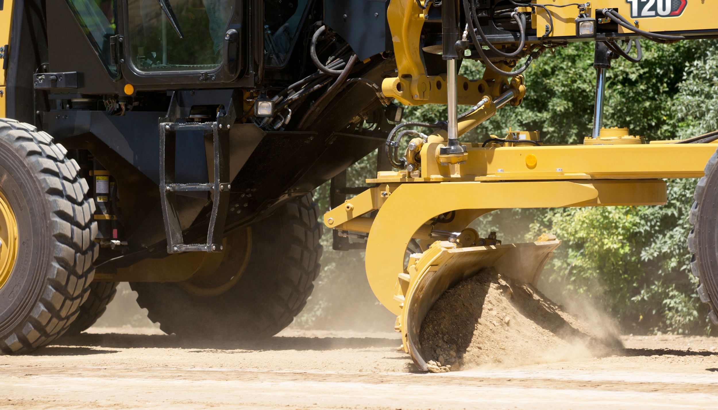 Cat 120 Motor Grader - TECHNOLOGY THAT GETS WORK DONE