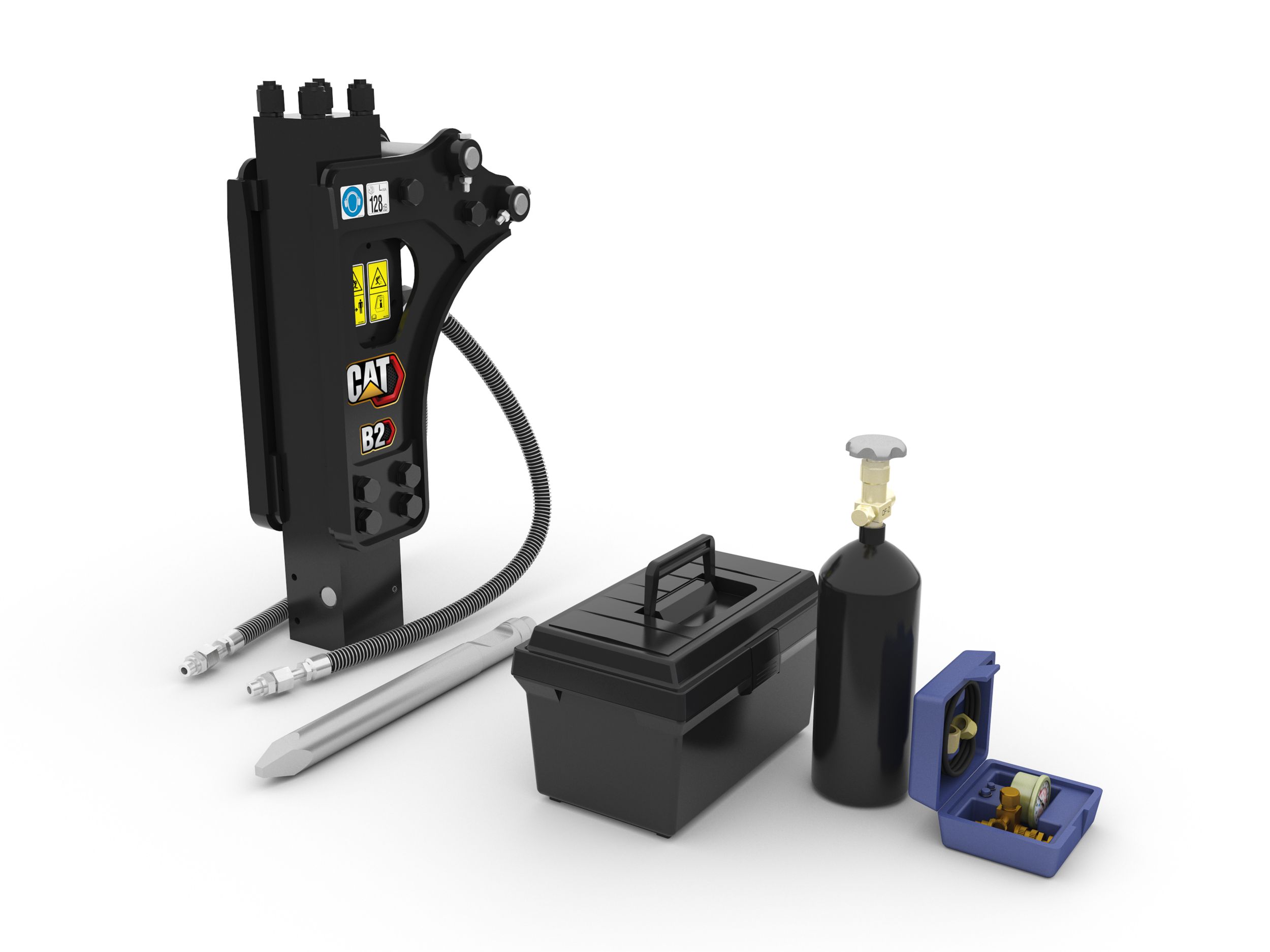 B2 液压锤工具箱包含的物件