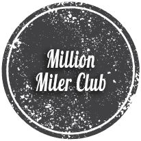 Million Miler Club graphic