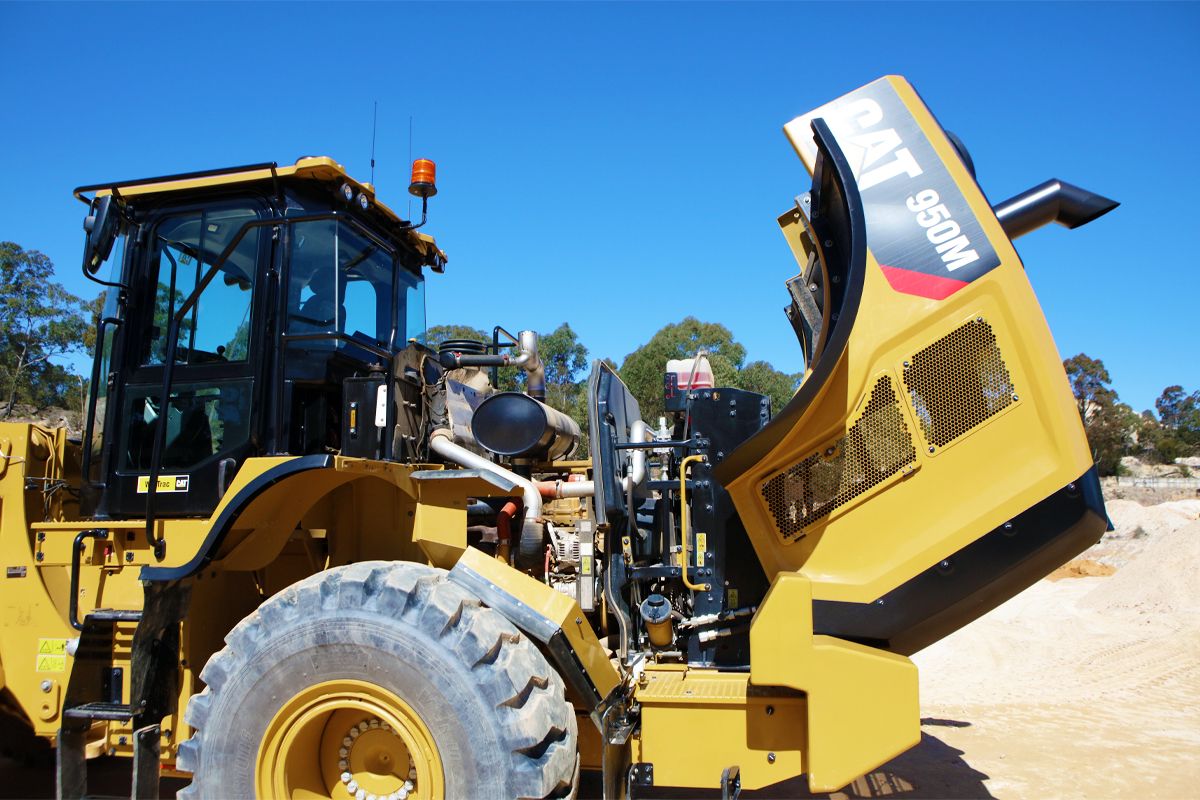 cat front loader toy