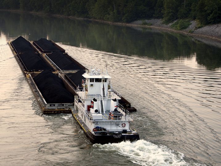Boat on the inland watways in the US