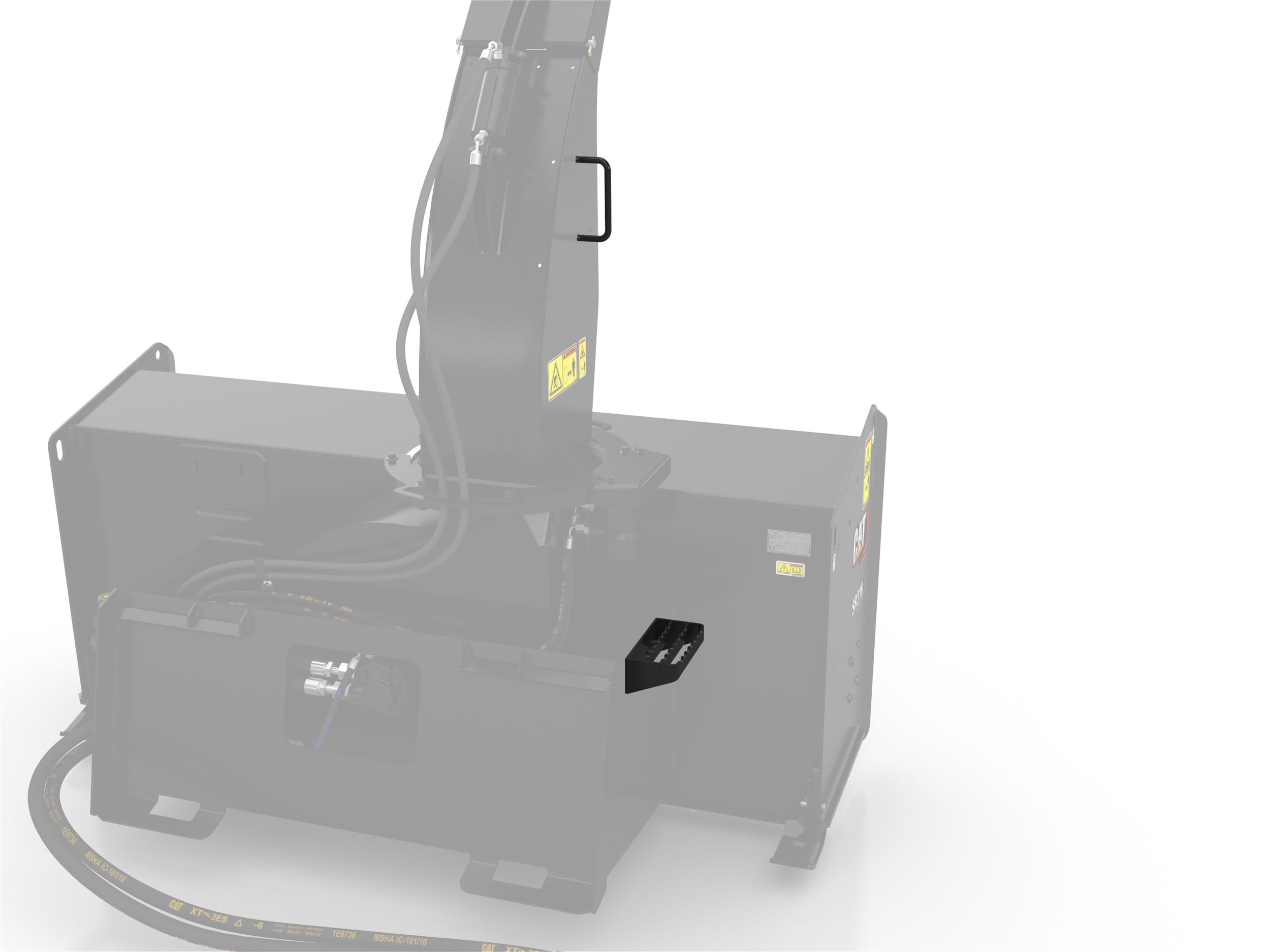 Rugged Access Step and Grab Handle