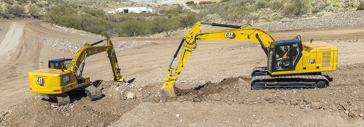 Excavadoras medianas