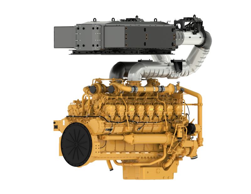 3516E Tier 4 Industrial engine with CEM