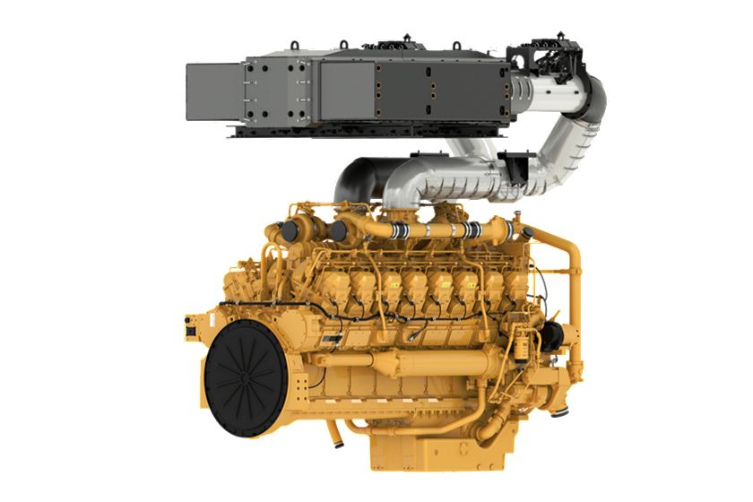 3516E Tier 4 Industrial engine with CEM
