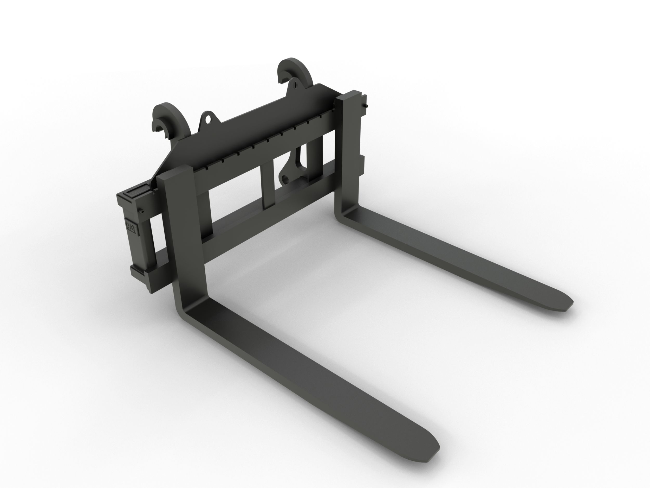 1750mm (69in) Pallet Fork on 2000mm (79in) Carriage, VCE Coupler Interface