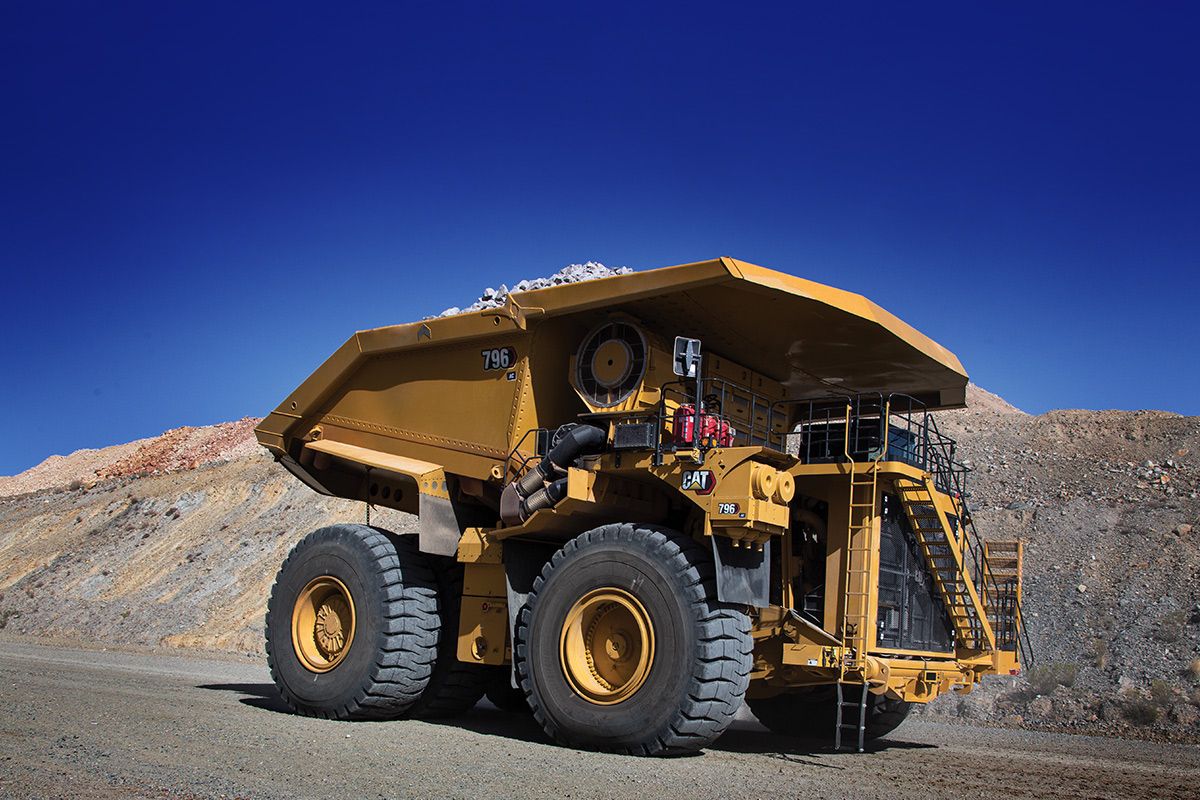 796 AC mining truck