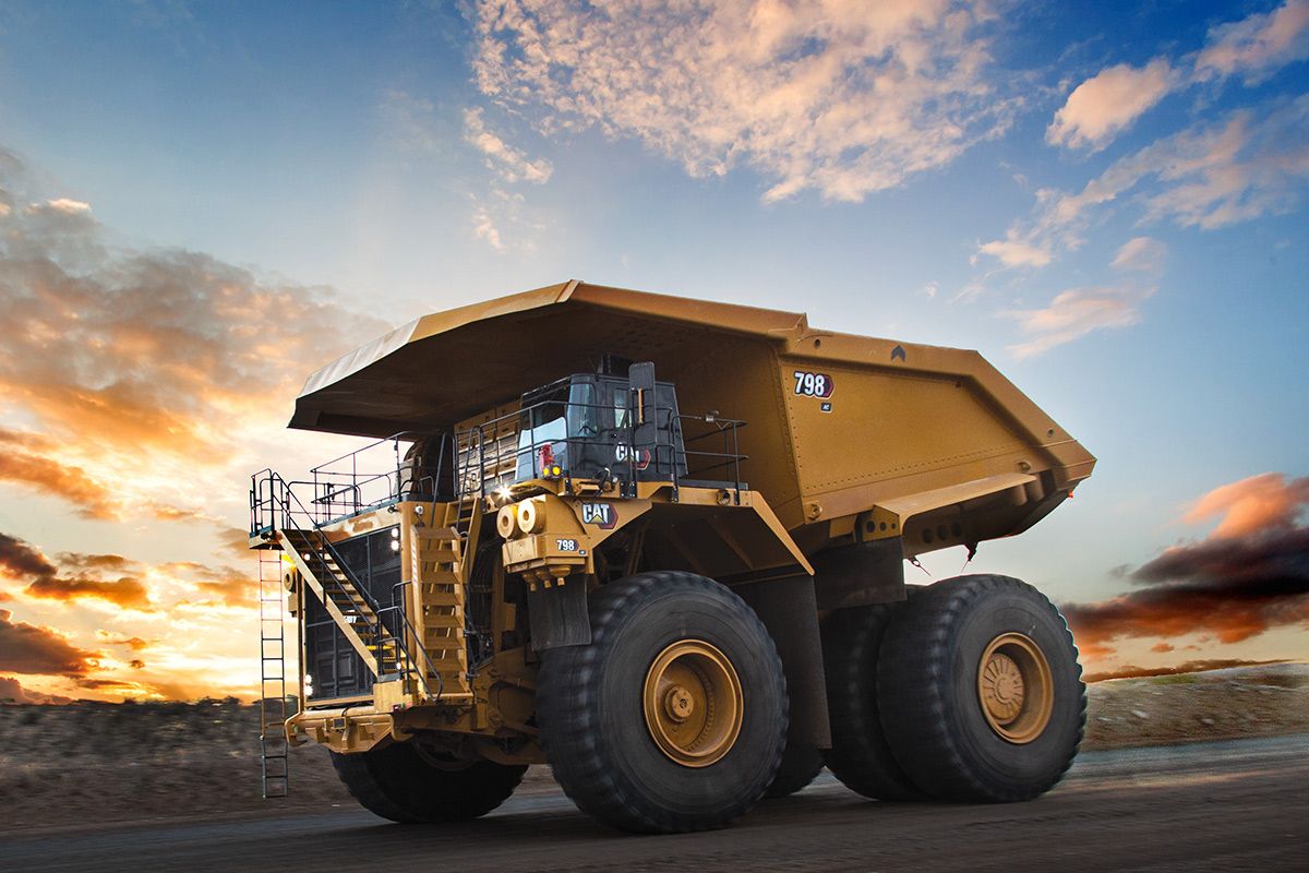 New 798 Ac Mining Truck For Sale H O Penn