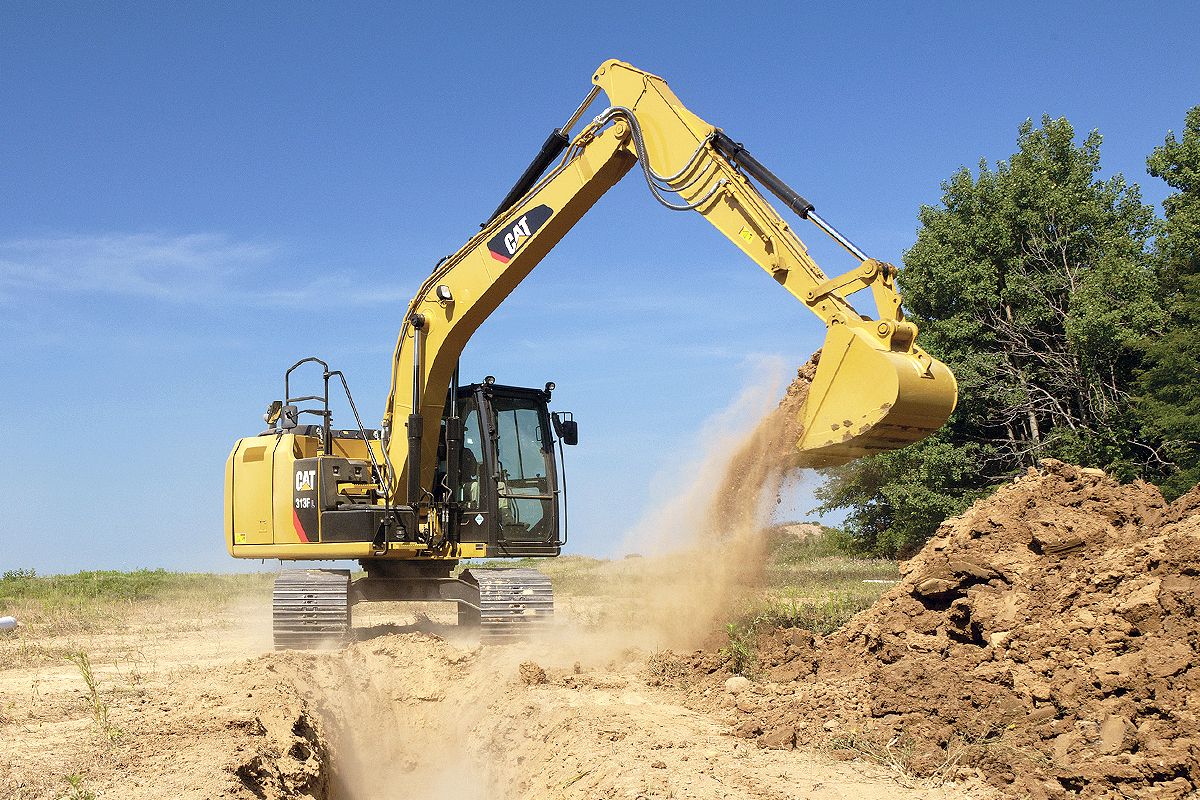 Cat Grade with Depth & Slope for Excavators