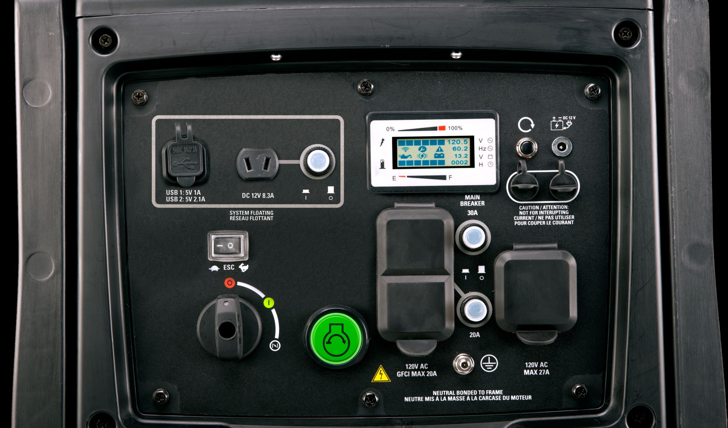 3200 watt inverter generator Cat® INV4000 E quiet generator