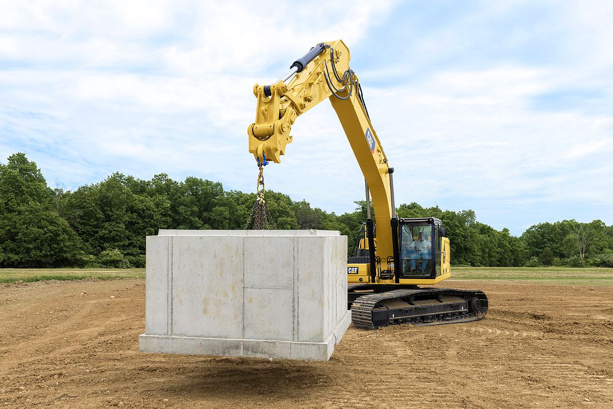 Функция Lift Assist для экскаваторов | Управление машиной | Cat |  Caterpillar