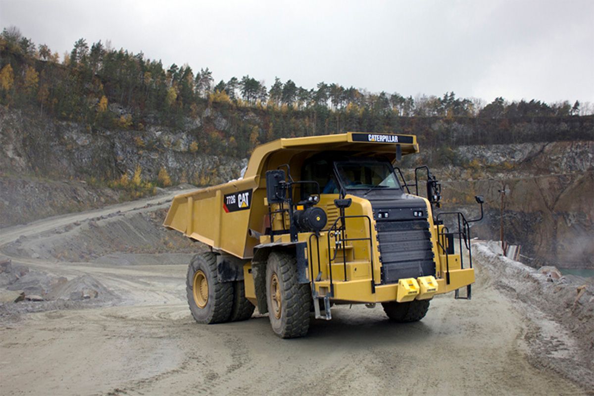 Fleece Construction Ahead Work Zone Construction Site Dump Trucks