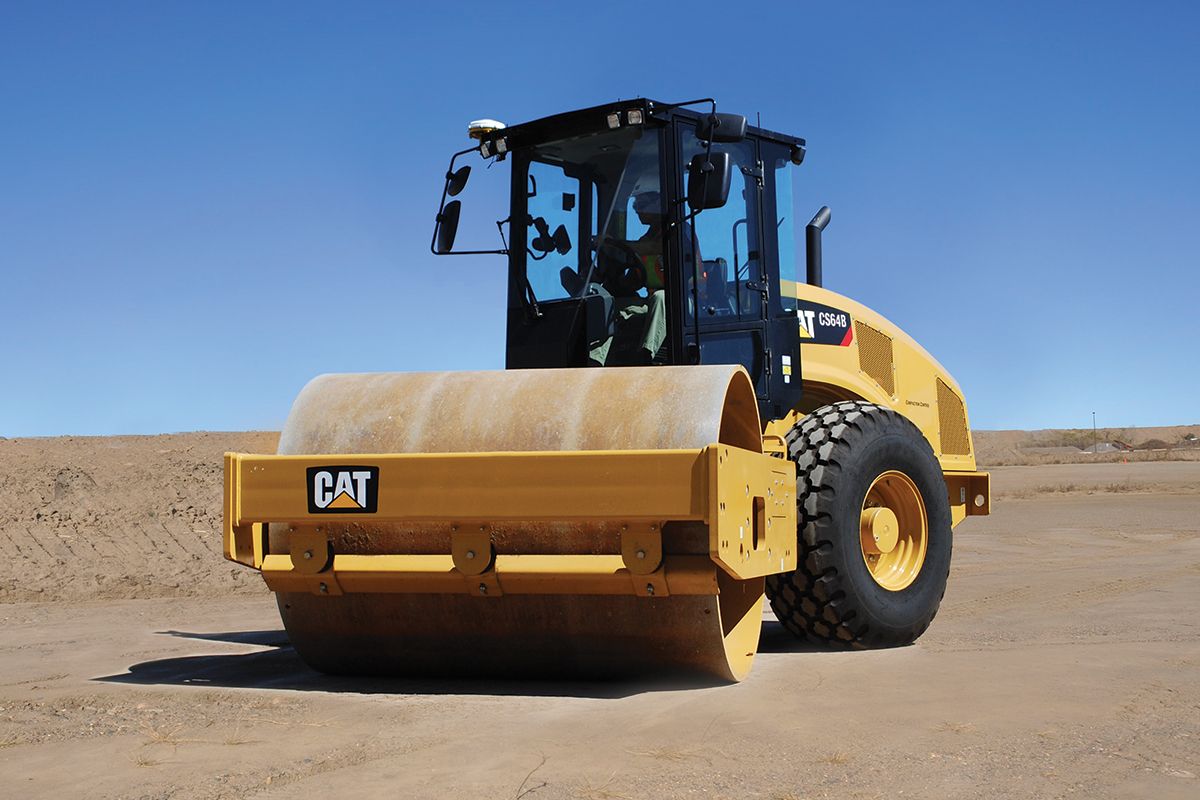 Грунтовой вибрационный каток CS64B | Cat | Caterpillar