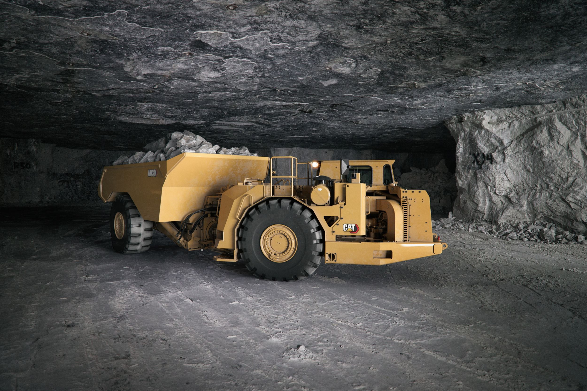 Super Transporte: Caterpillar apresenta o novo Caminhão Articulado  Subterrâneo AD60