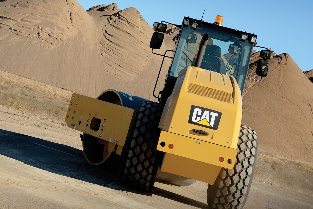 CS68B Vibratory Soil Compactor | Cat | Caterpillar