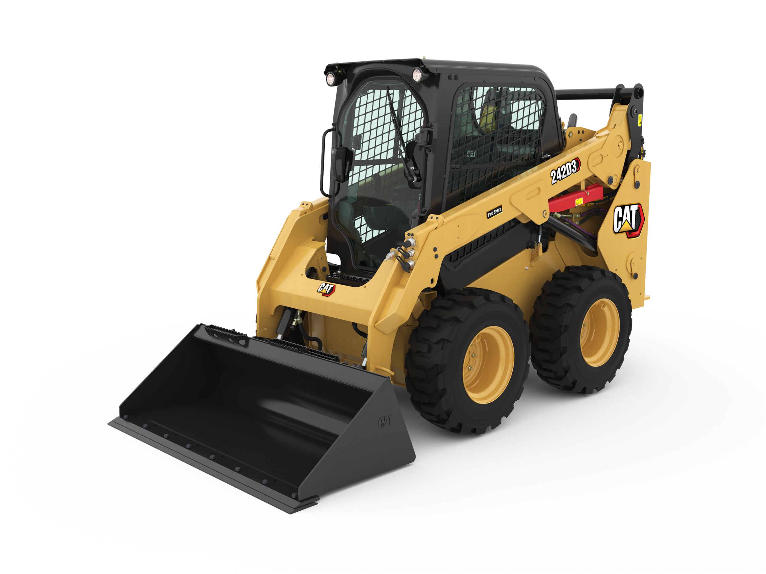 power wheels cat skid steer