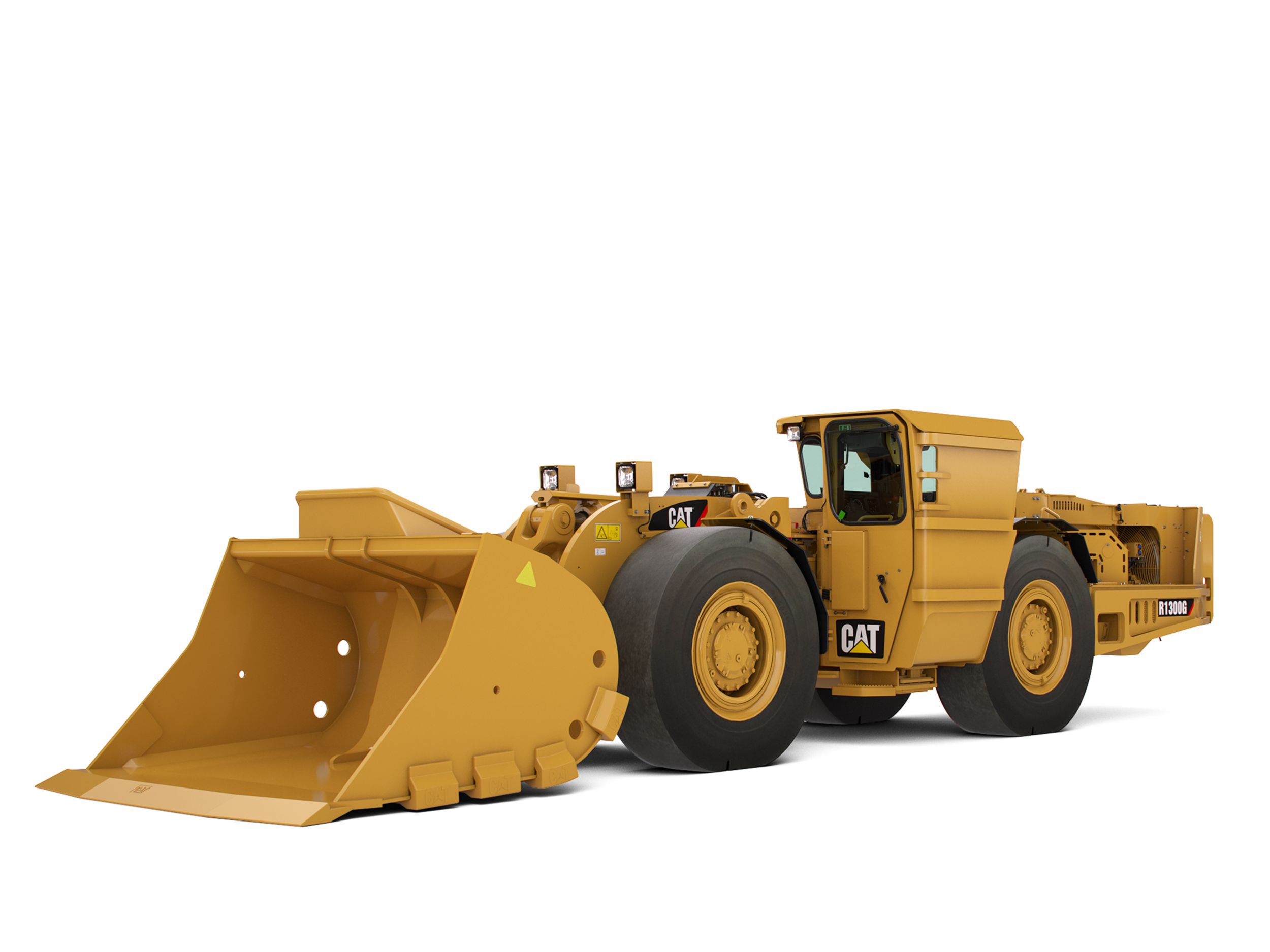 R G Underground Mining Loader Finning CAT