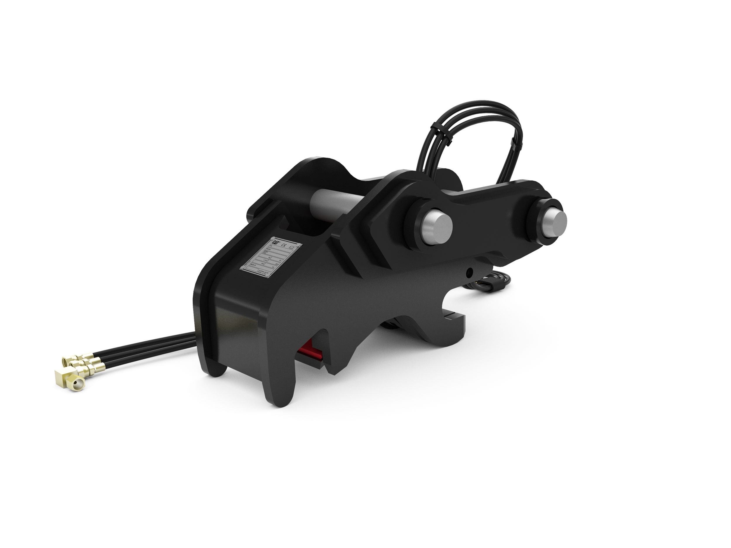 Hydraulic Dual Lock™ Pin Grabber Coupler For 5 Ton Mini Excavators