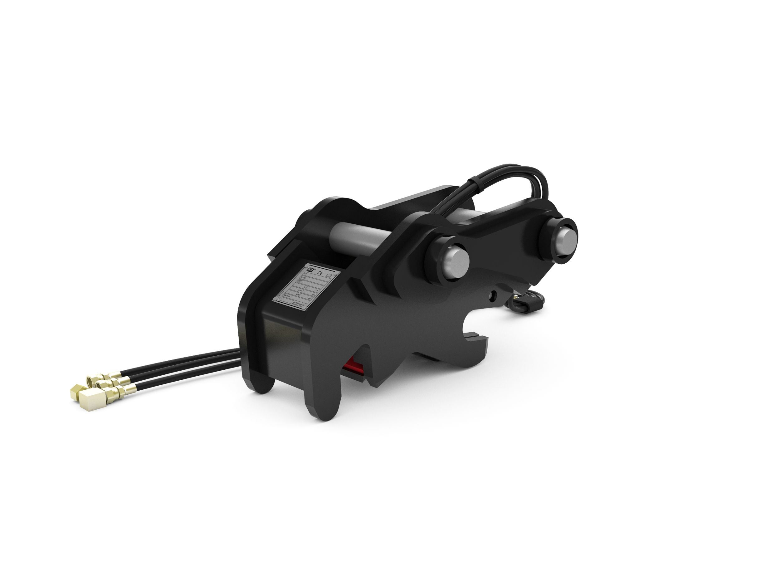 Hydraulic Dual Lock™ Pin Grabber Coupler For 3-4 Ton Mini Excavators