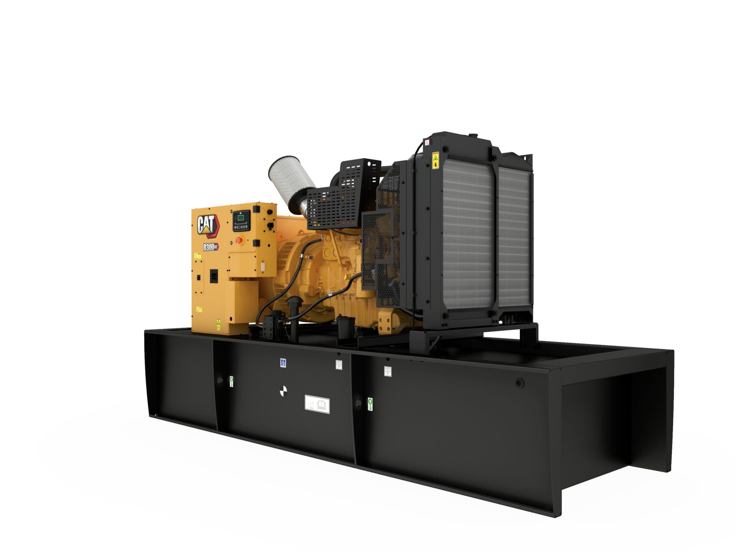 product-D300 GC Open Diesel Generating Set Front Right