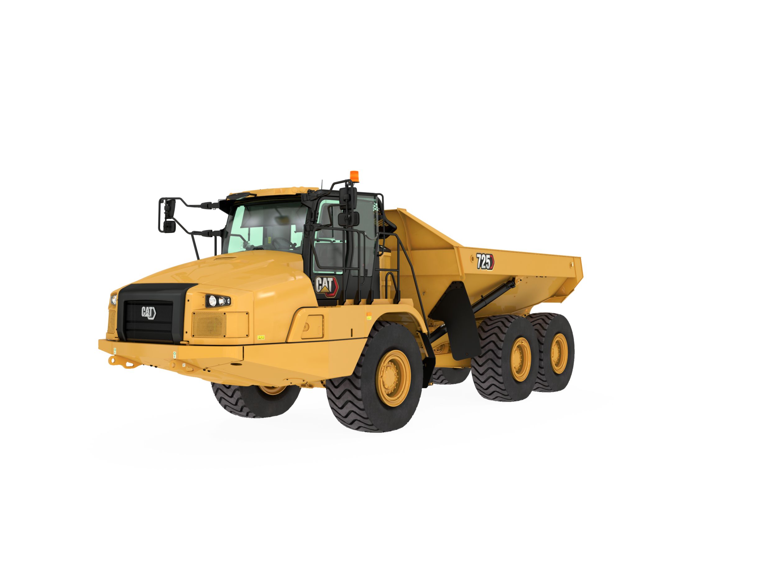 Miniatura Caminhão Articulado Caterpillar 730 Cód:85130 - CURIPEÇAS