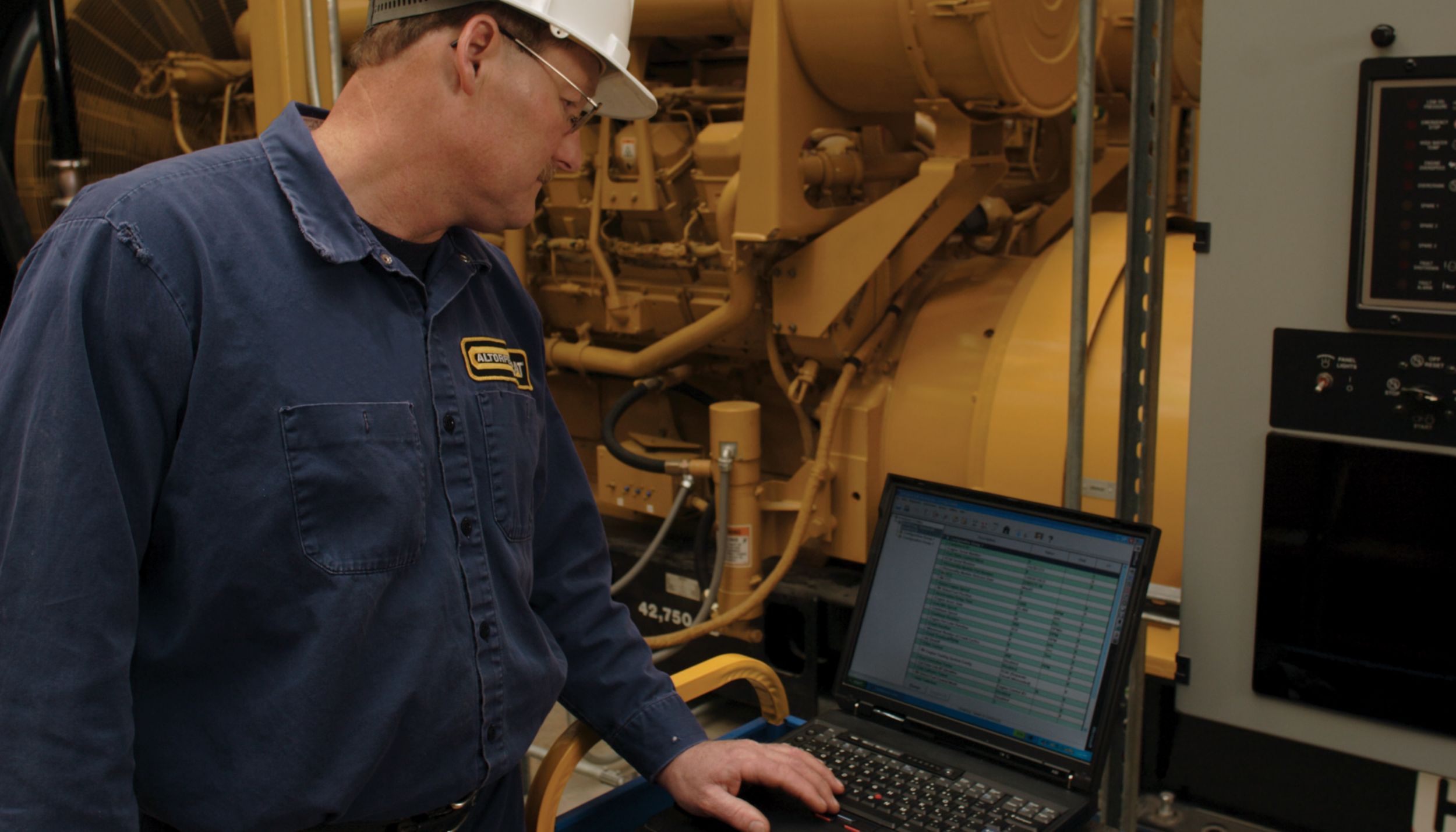 Zespół agregatów prądotwórczych Cat