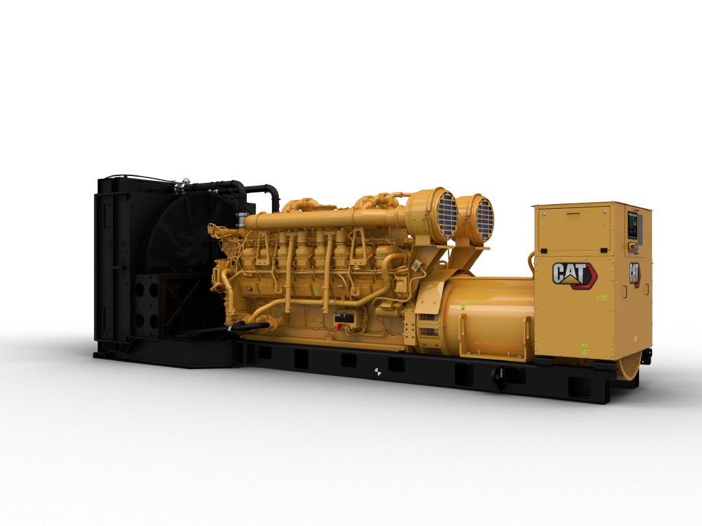 3516B Diesel Generator Set with Dynamic Gas Blending