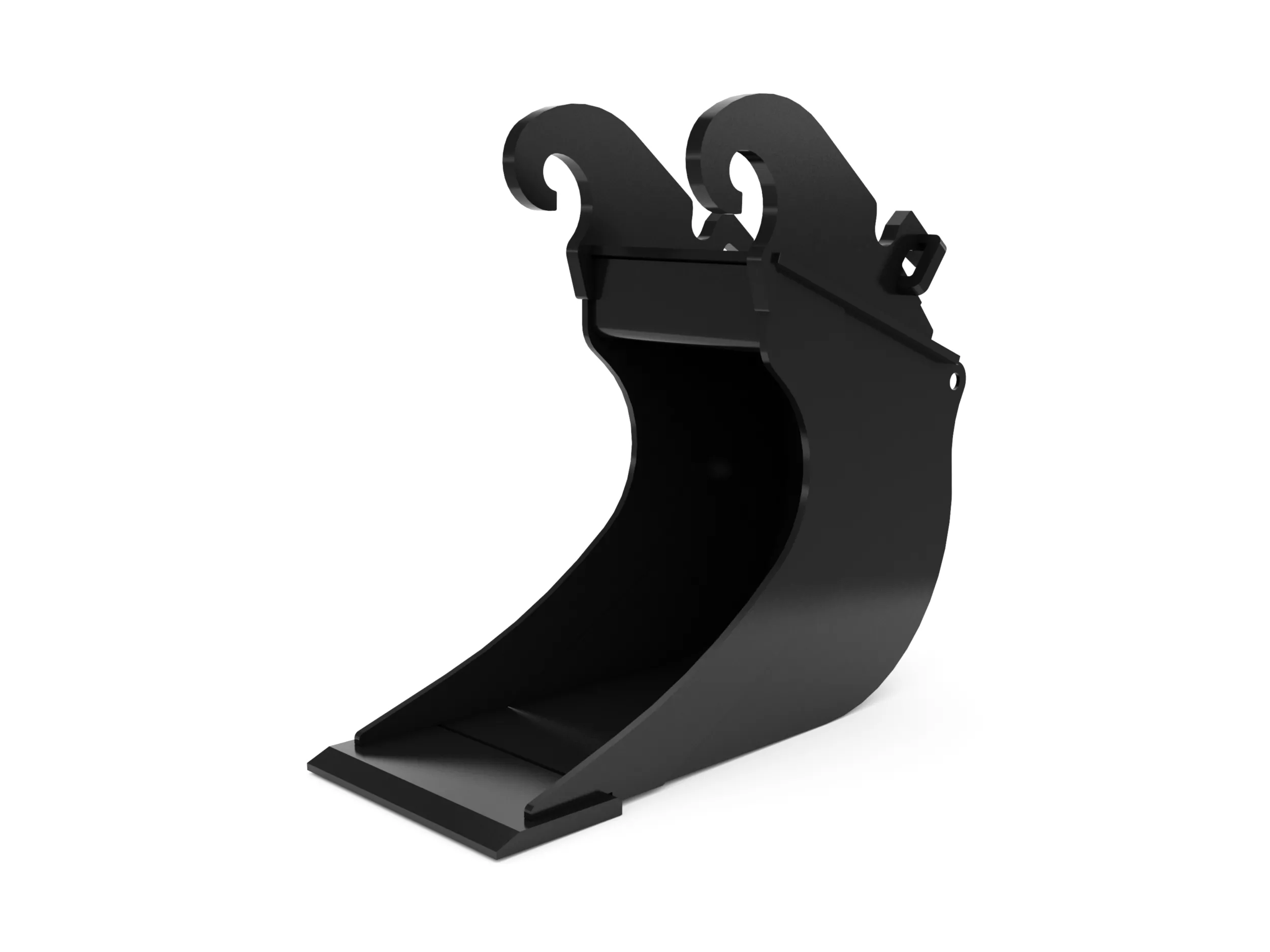 400 mm (15 in), 155 L (5.5 ft3), CW10 Coupler
