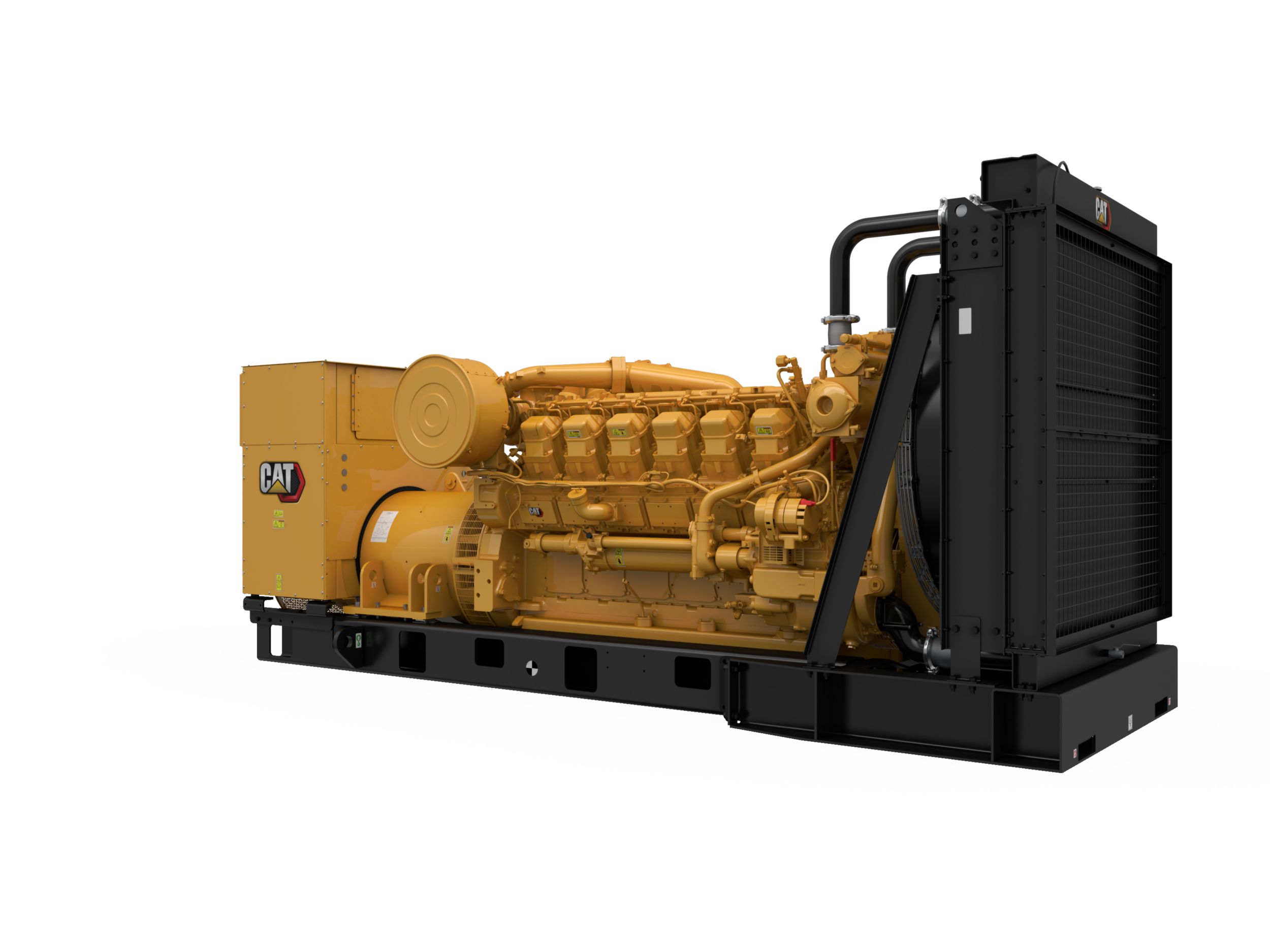 3512 MUI Modular Rear Overhang Generator Set (Front Right)>