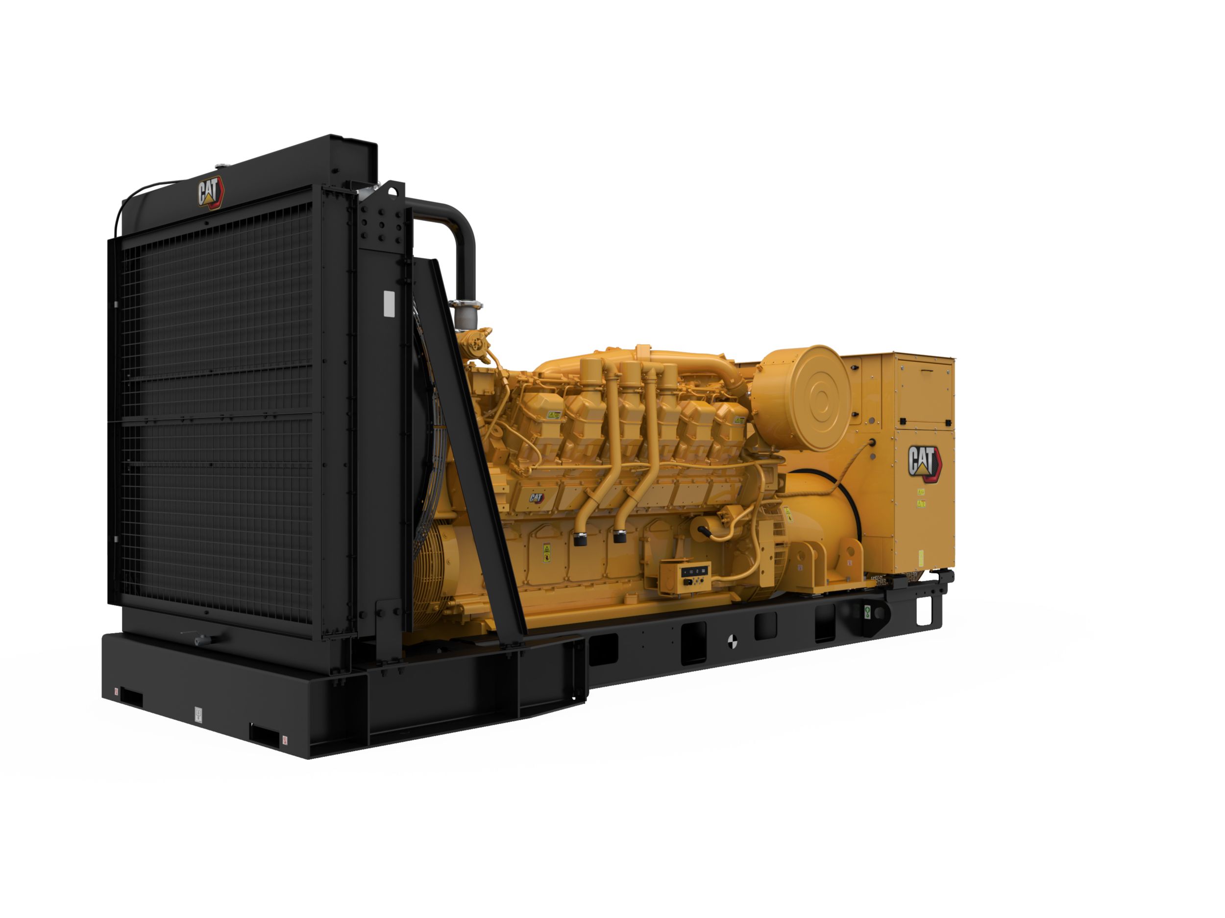 3512 MUI Modular Rear Overhang Generator Set (Front Left)>