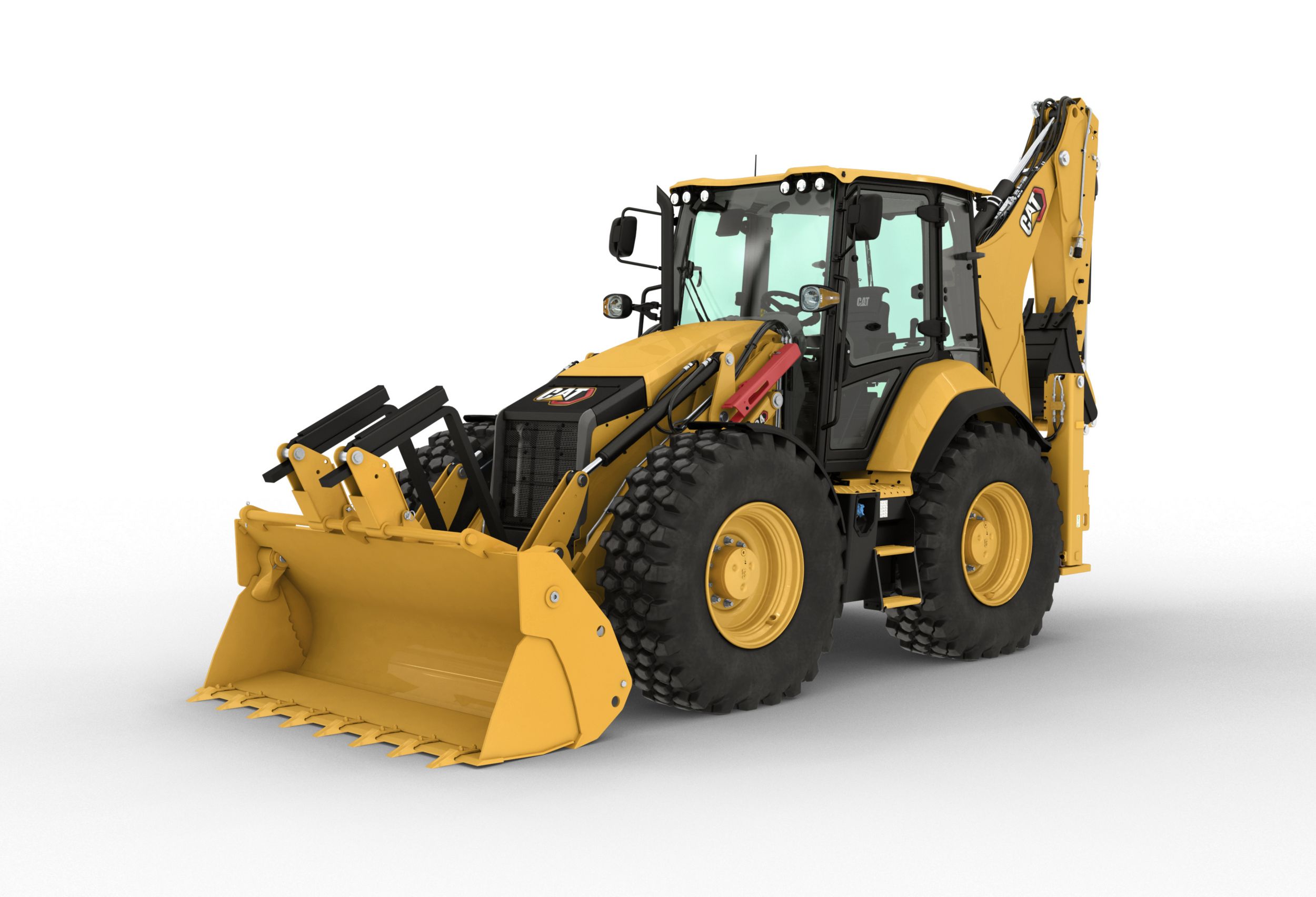 The 434 Backhoe Loader.