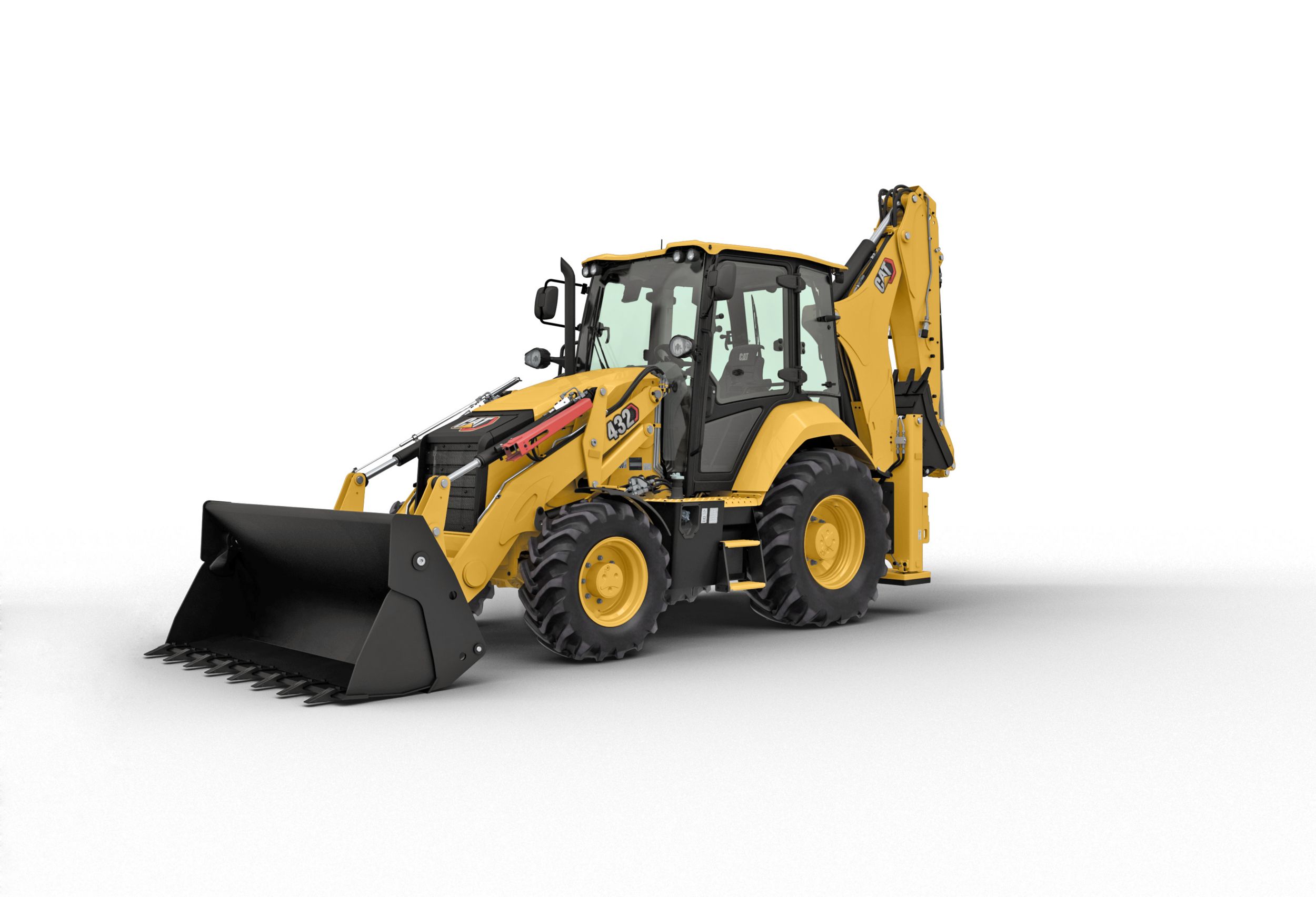 The 432 Backhoe Loader.