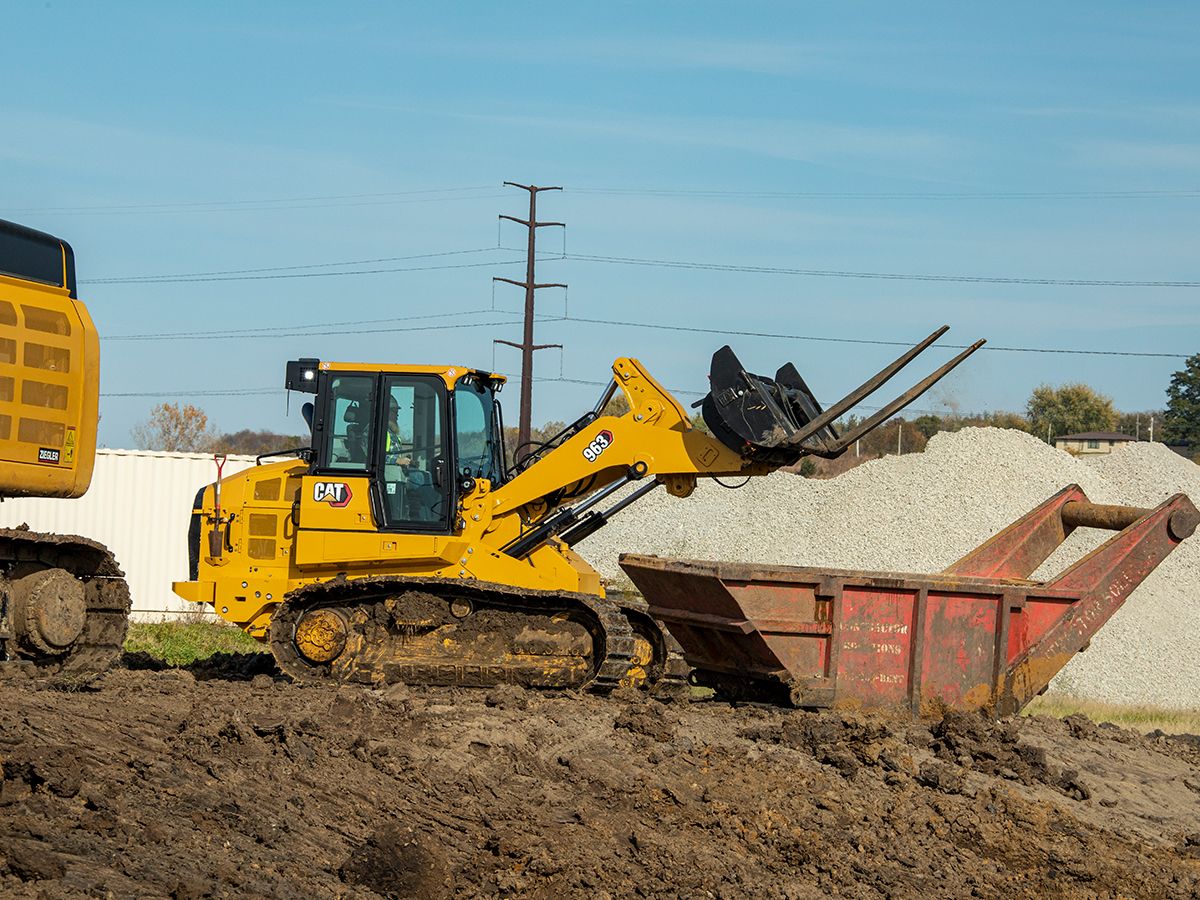 Cat® 963 Track Loader Pairs Ultimate Versatility with Fuel ...