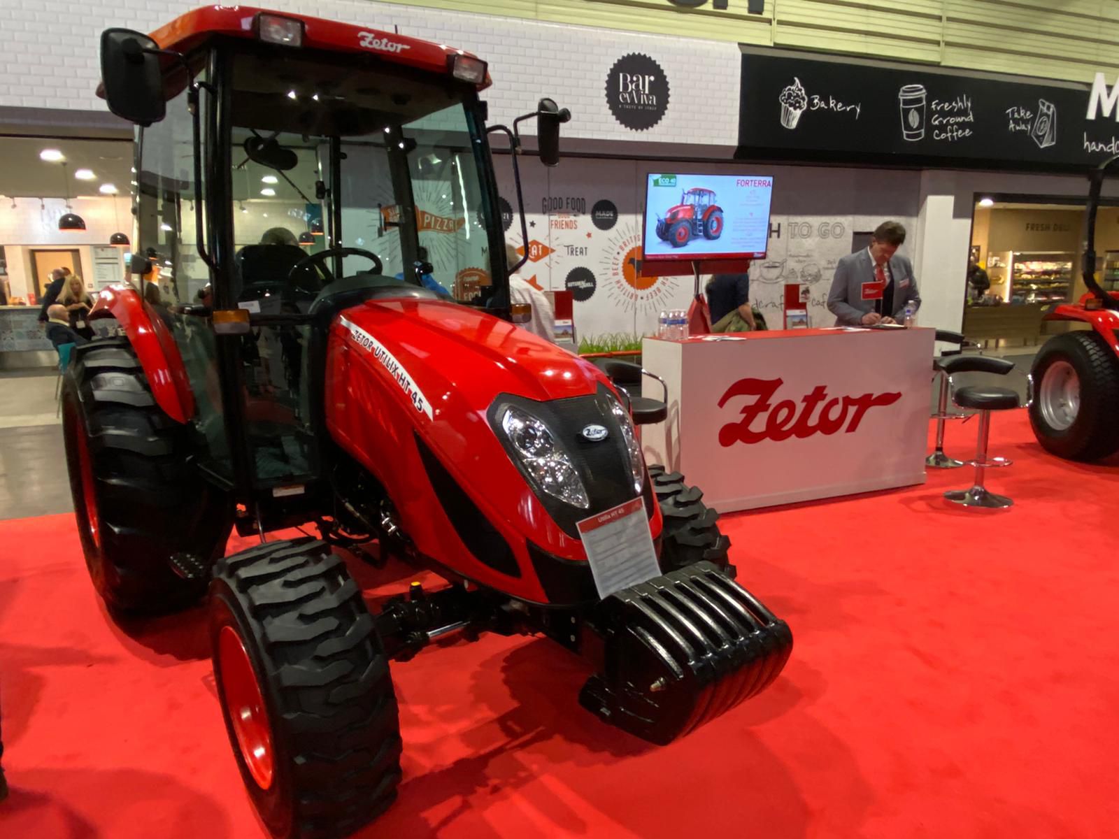 See @zetortractors in Hall 18, Stand 18.500 at the @lammashow where their Utilix HT 45 tractor is fitted with a Perkins® 404D-22. #LAMMA20 #agriculture
