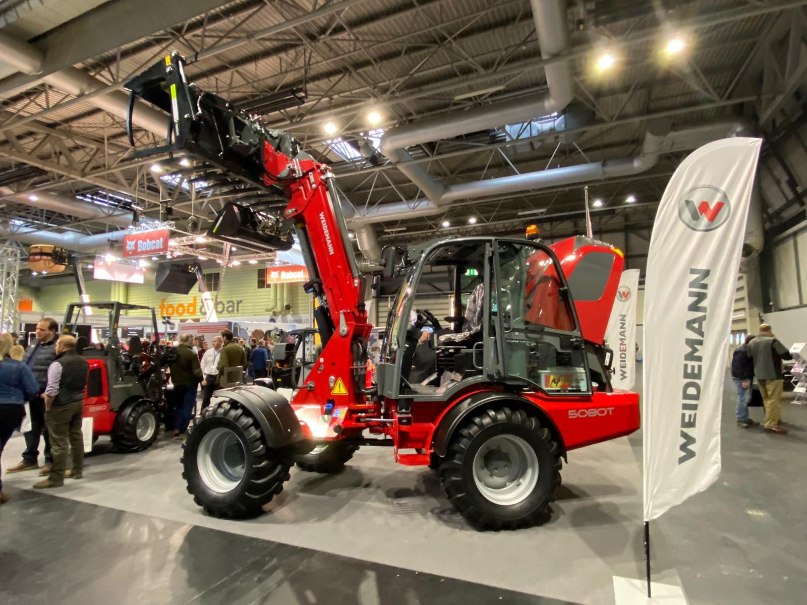 Weidemann is showcasing its 5080T telehandler powered by a Perkins® 854F in Hall 17, Stand 17.220 at the @lammashow. #LAMMA20 #agriculture