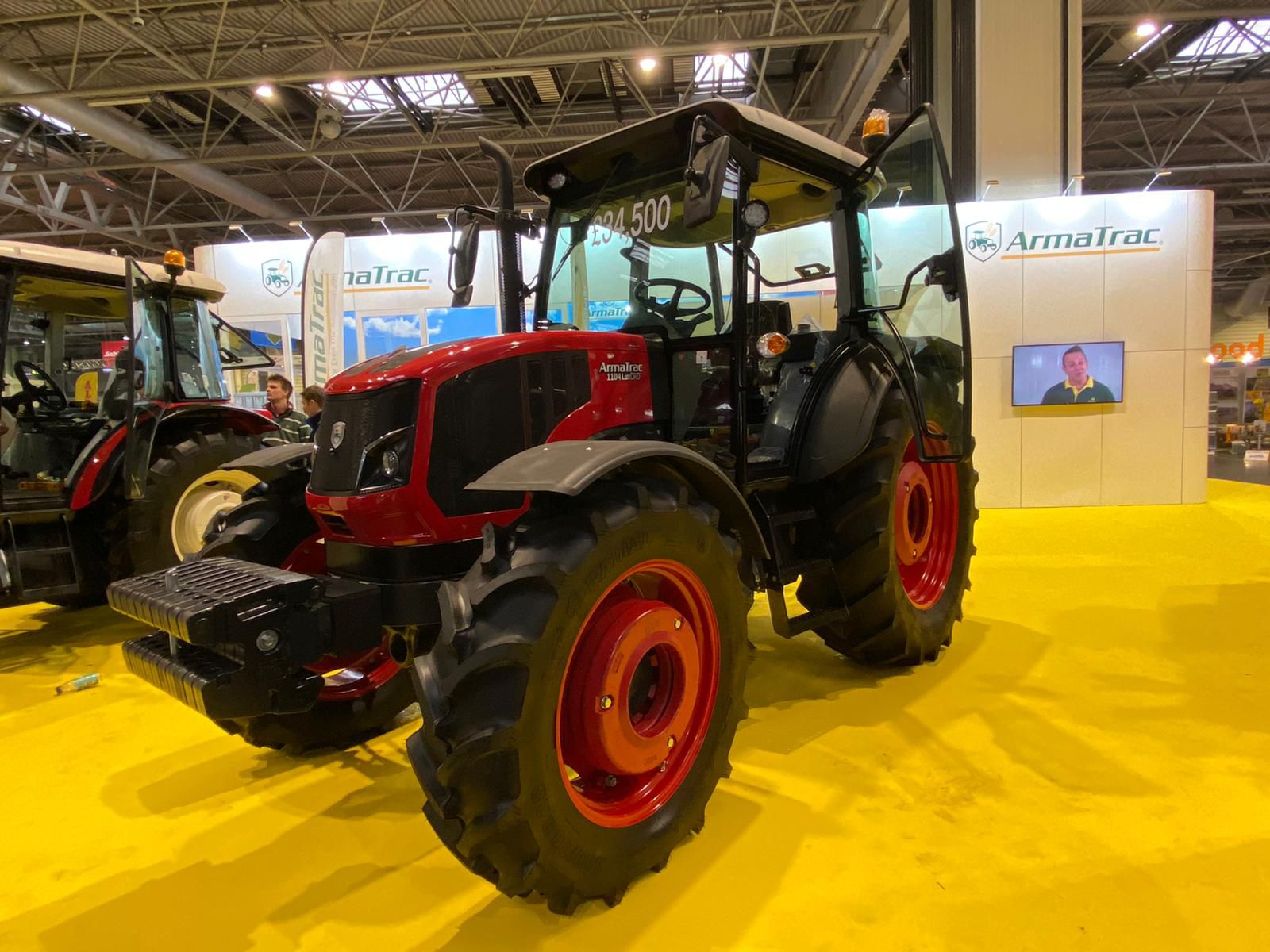 If you’re visiting #LAMMA20 then check out @ArmaTrac in Hall 18, Stand 18.240. We’re pleased to see the Turkish manufacturer showing a 1104 Lux CRD tractor fitted with a Perkins® 854E-E34TA engine @lammashow.