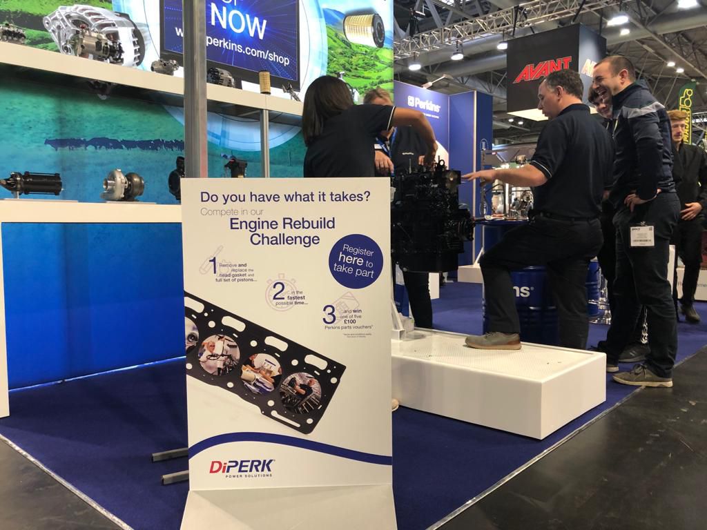 Great to see so many visitors at the Perkins stand @lammashow today. The engine rebuild challenge is proving very popular – so come along and put your engine knowledge to the test. We’re in Hall 17, Stand 17.440. #LAMMA20 #agriculture