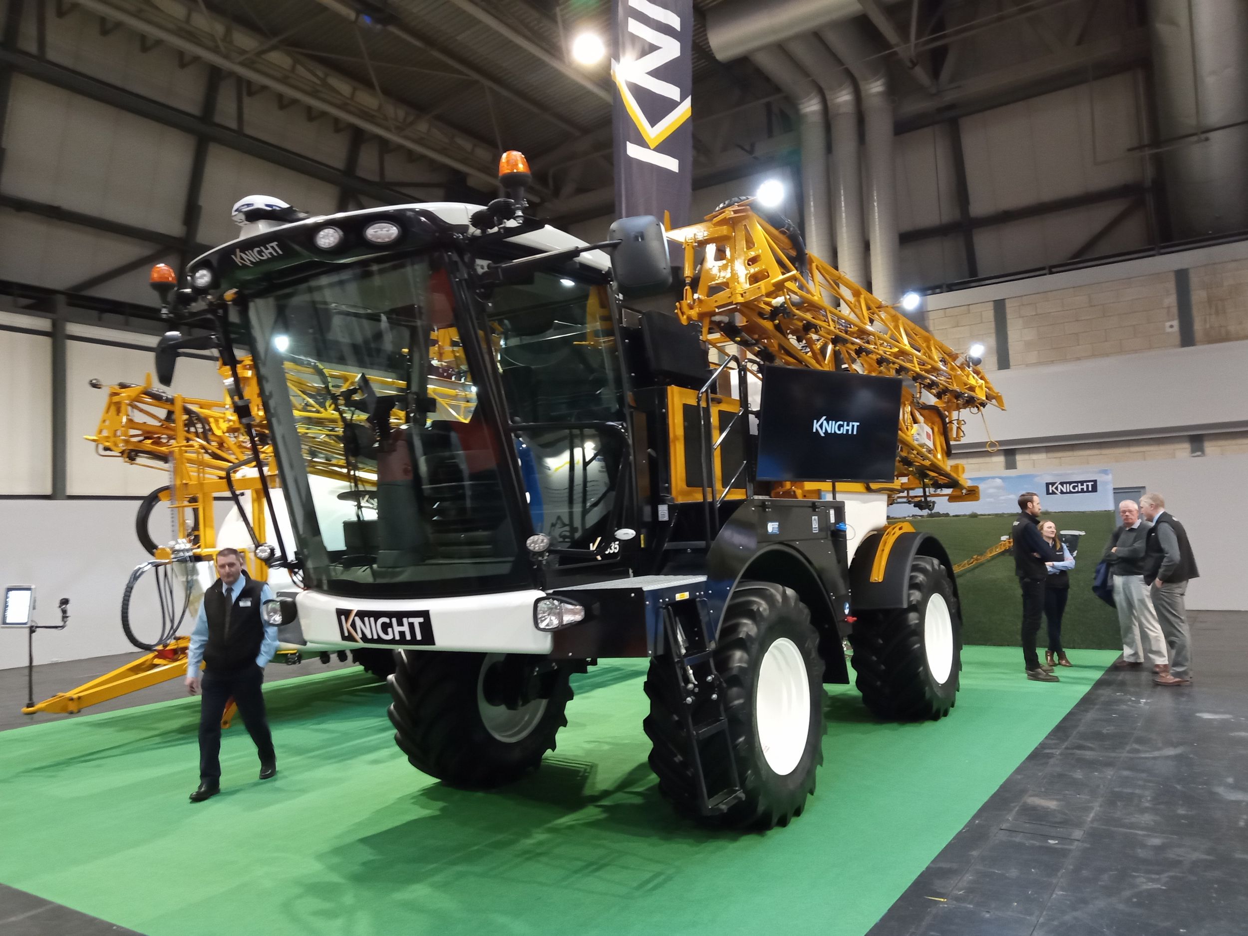 Great to see @KnightSprayers showing a Perkins® 1206F powered sprayer in Hall 9, Stand 9.570 at the @lammashow. #LAMMA20 #agriculture