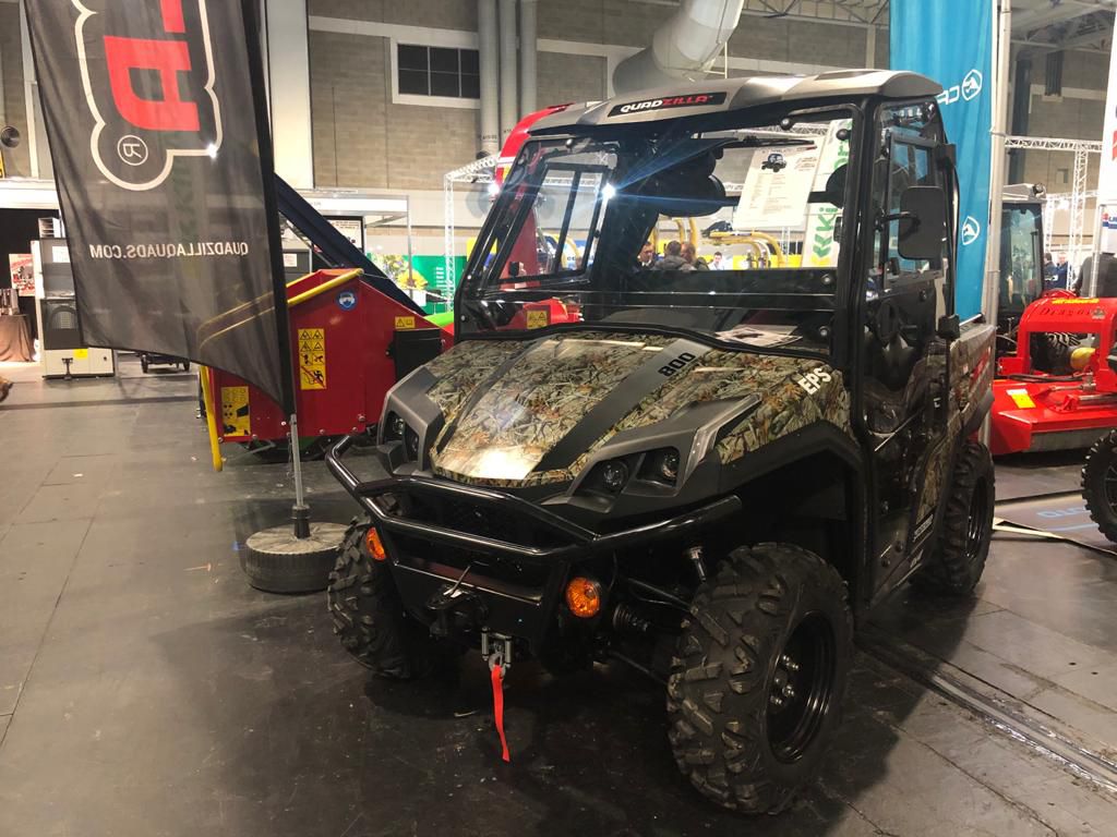 See the first diesel powered utility vehicle (UTV) from @QuadzillaUK in Hall 18, Stand 728 @lammashow. The Quadzilla 800 Diesel UTV is fitted with a Perkins® 403 engine. #LAMMA20 #agriculture