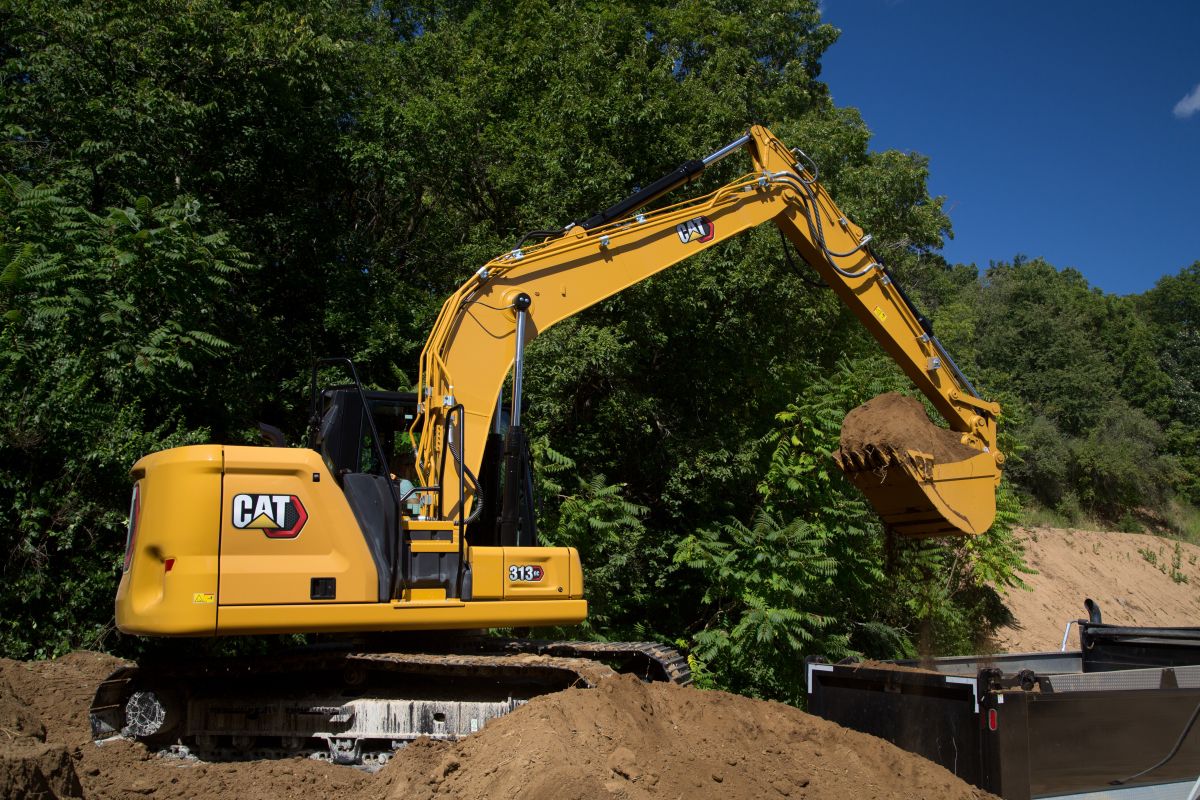 cat 312 excavator specs