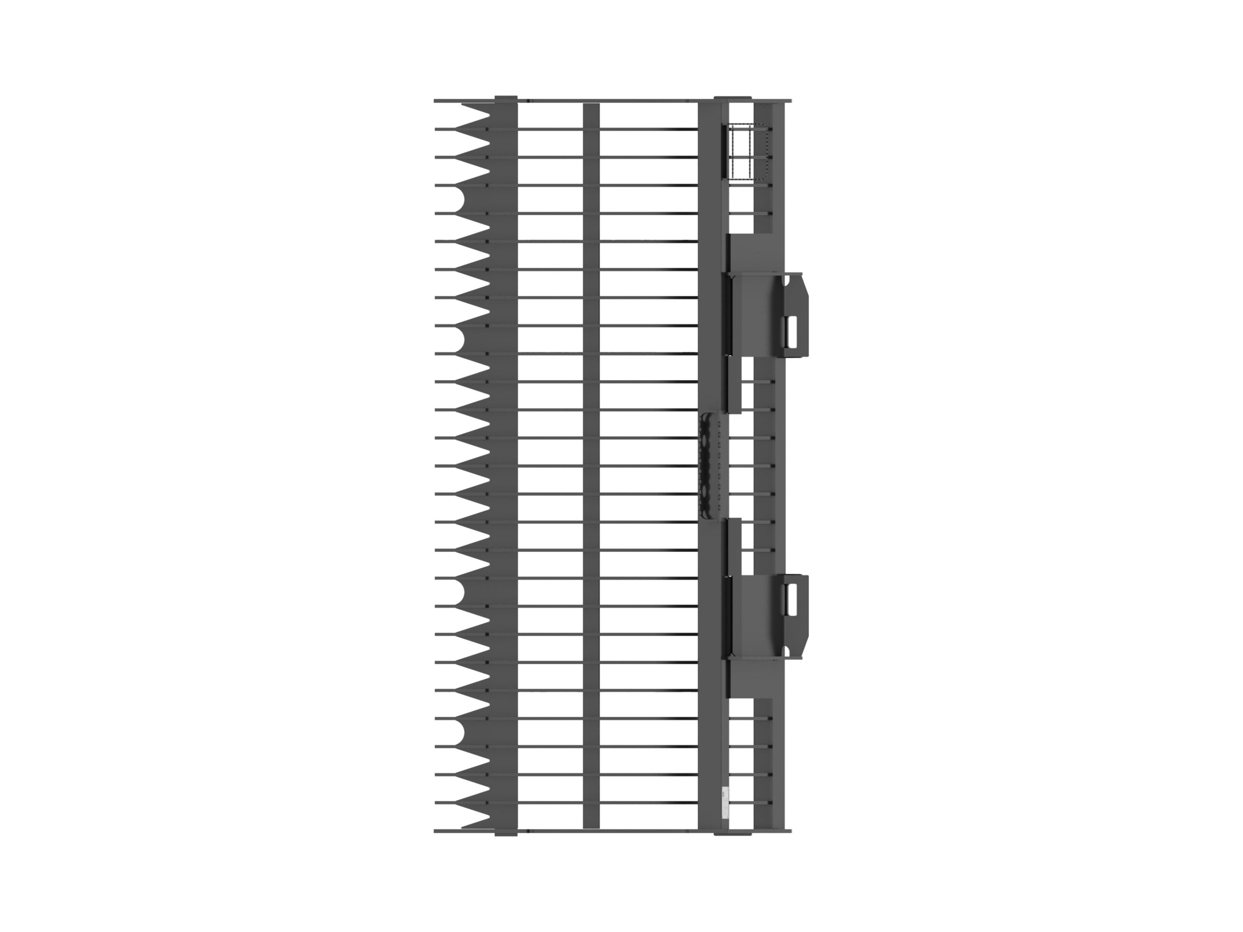 2182 mm (86 in) Plate Tine Style Skeleton Bucket