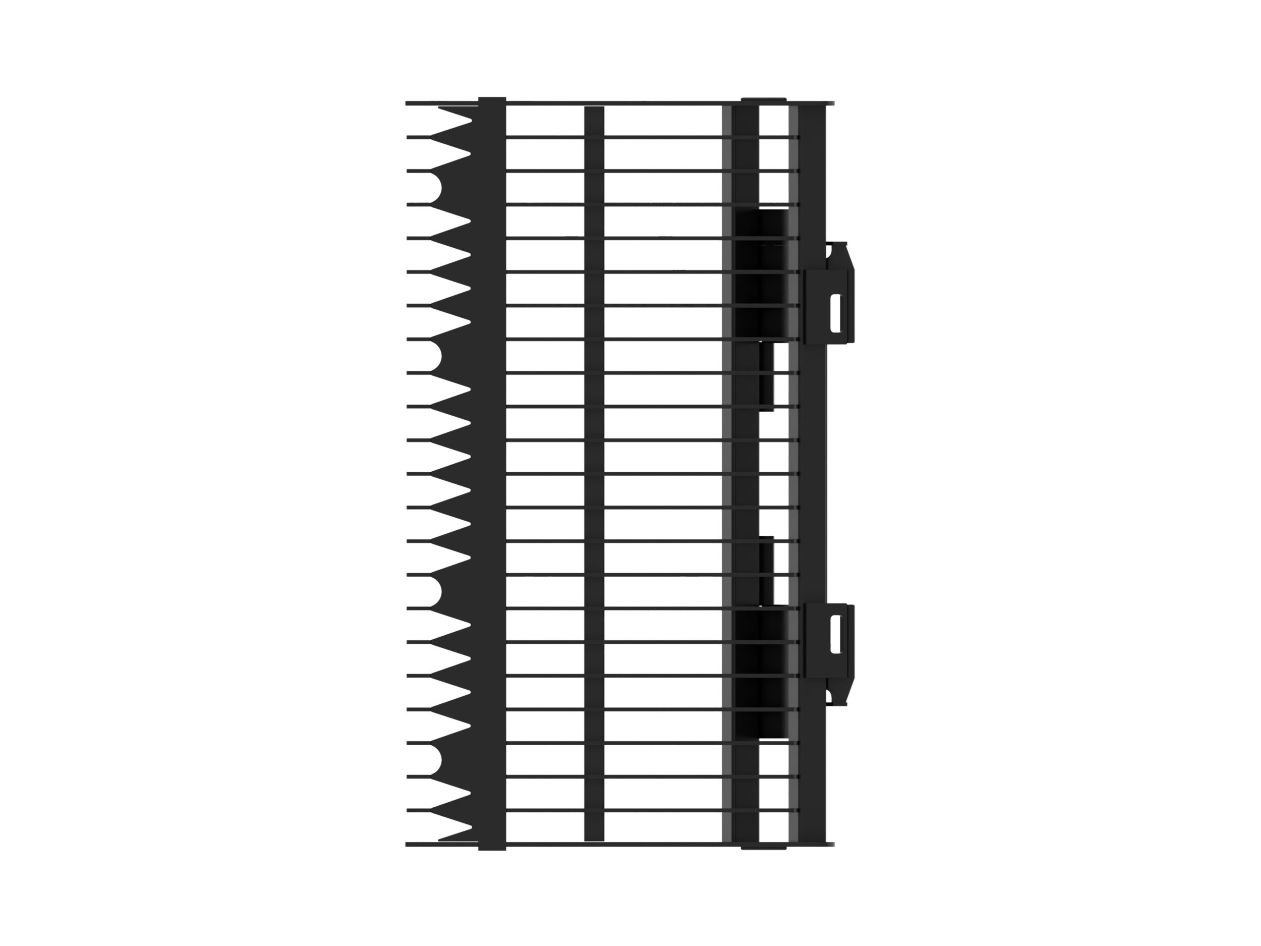 Skeleton Buckets 2349 mm (92 in), Plate Tine Style