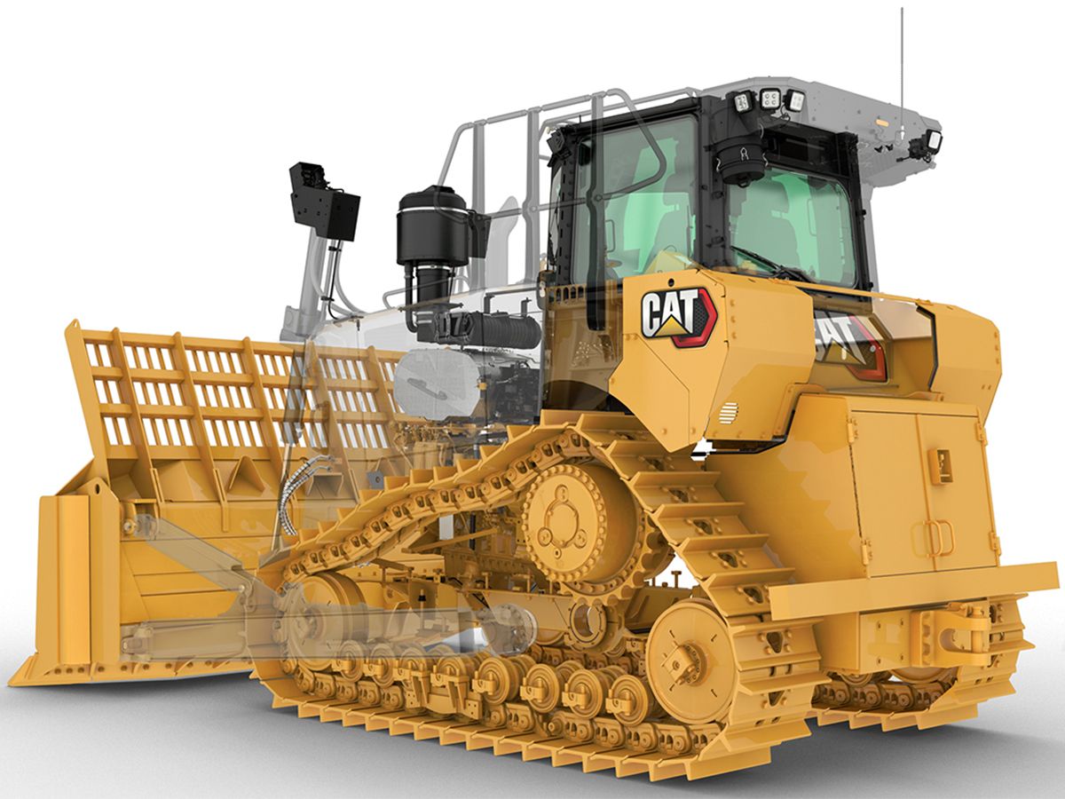 Cat D7 Dozer Waste Handlers