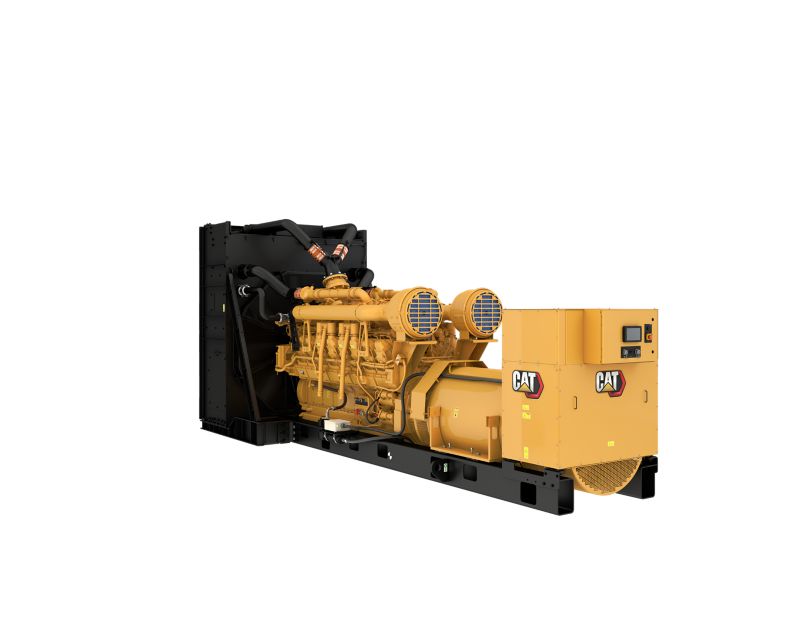 3516C Package Genset, Rear Right