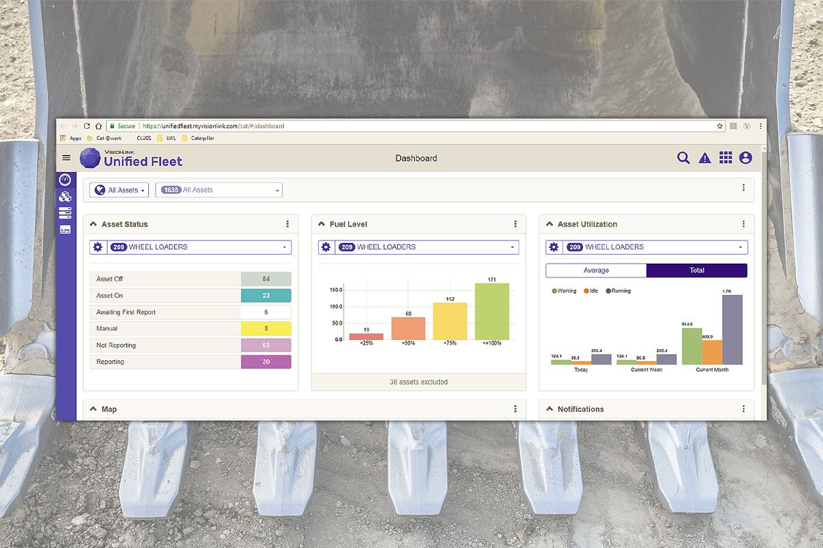 VisionLink for Fleet Management | Cat | Caterpillar