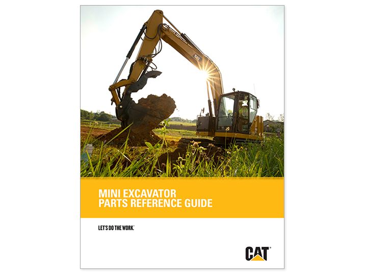 Mini Hydraulic Excavator Parts Reference Guide